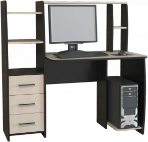 Компьютерный стол КЛ №6.3 Венге/Дуб молочный в Мегионе - megion.mebel-tymen.ru | фото