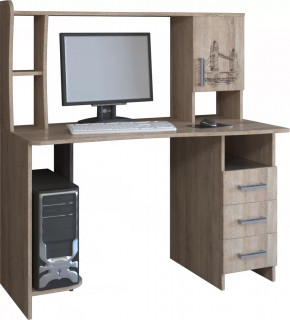 Компьютерный стол КЛ №6.4 Дуб баррик в Мегионе - megion.mebel-tymen.ru | фото