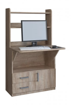 Компьютерный стол СП-1 Дуб баррик в Мегионе - megion.mebel-tymen.ru | фото