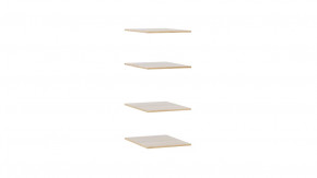 Комплект полок Яблоня Беллуно в Мегионе - megion.mebel-tymen.ru | фото