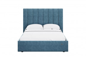 Кровать 1400 Ингрид 312 Велюр Галакси лайт 22 в Мегионе - megion.mebel-tymen.ru | фото