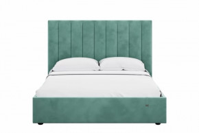 Кровать 1600 Ингрид 312 Велюр Ультра Минт в Мегионе - megion.mebel-tymen.ru | фото