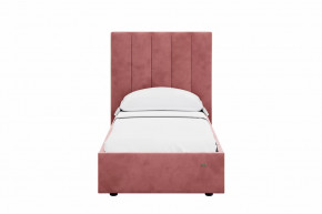 Кровать 900 Ингрид 312 Велюр Ультра коралл в Мегионе - megion.mebel-tymen.ru | фото