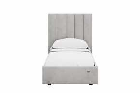 Кровать 900 Ингрид 312 Велюр Ультра Смог в Мегионе - megion.mebel-tymen.ru | фото