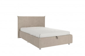 Кровать с основанием Бест 120х200 см капучино (велюр) в Мегионе - megion.mebel-tymen.ru | фото