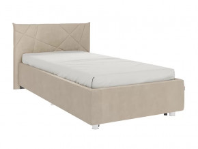 Кровать (каркас) Бест 90х200 см капучино (велюр) в Мегионе - megion.mebel-tymen.ru | фото