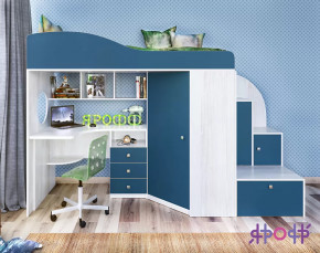 Кровать-чердак Кадет-1 Ярофф в Мегионе - megion.mebel-tymen.ru | фото