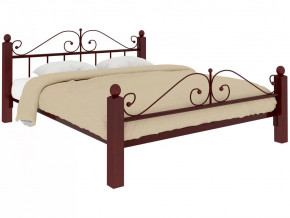 Кровать Диана Lux plus коричневая в Мегионе - megion.mebel-tymen.ru | фото