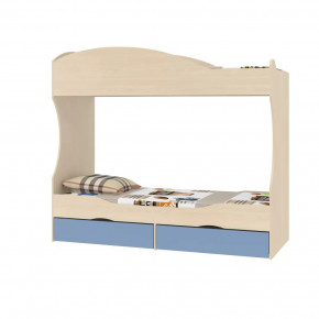 Кровать двухъярусная с лестницей Дельта-20 в Мегионе - megion.mebel-tymen.ru | фото