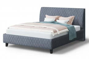 Кровать Хилтон, 2000*1200 мм, серый в Мегионе - megion.mebel-tymen.ru | фото