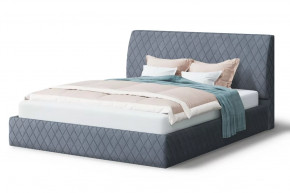 Кровать Хилтон, 2000*1200 мм, серый в Мегионе - megion.mebel-tymen.ru | фото