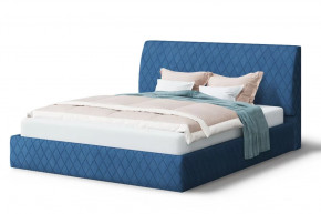 Кровать Хилтон, 2000*1200 мм, синий в Мегионе - megion.mebel-tymen.ru | фото