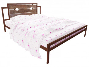 Кровать Инесса коричневая в Мегионе - megion.mebel-tymen.ru | фото