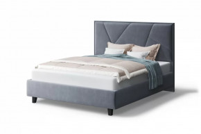 Кровать Ингрид, 1200*2000 мм, на опорах, серый в Мегионе - megion.mebel-tymen.ru | фото