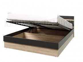 Кровать Ким с ПМ 1600 Графит софт, сонома в Мегионе - megion.mebel-tymen.ru | фото