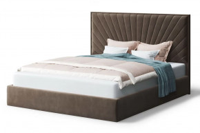 Кровать Леона, 2000*1600 мм, коричневый в Мегионе - megion.mebel-tymen.ru | фото
