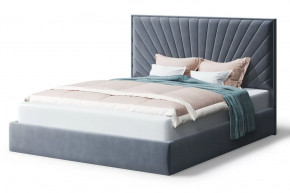 Кровать Леона, 2000*1600 мм, серый в Мегионе - megion.mebel-tymen.ru | фото