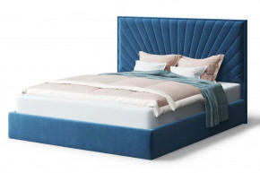 Кровать Леона, 2000*1600 мм, синий в Мегионе - megion.mebel-tymen.ru | фото