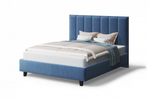 Кровать Лина, 1200*2000 мм, на опорах, синий в Мегионе - megion.mebel-tymen.ru | фото