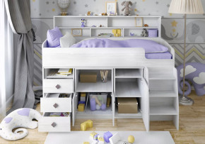 Кровать Малыш- 5 с полкой Винтерберг Ярофф в Мегионе - megion.mebel-tymen.ru | фото