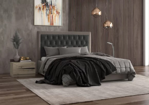 Кровать Мартина с пуговицами 1600 в Мегионе - megion.mebel-tymen.ru | фото