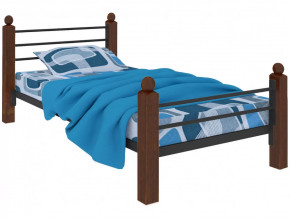 Кровать Милана мини Lux Plus чёрная в Мегионе - megion.mebel-tymen.ru | фото