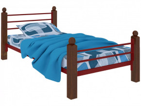 Кровать Милана мини Lux Plus красная в Мегионе - megion.mebel-tymen.ru | фото