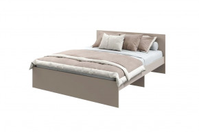 Кровать "МОНА" 2000*1600мм, (без матраса), ЛДСП кашемир (ламели) в Мегионе - megion.mebel-tymen.ru | фото