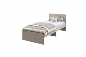 Кровать "МОНА" 2000* 900мм, (без матраса), ЛДСП кашемир (ламели) в Мегионе - megion.mebel-tymen.ru | фото