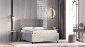 Кровать Оливия 1400 Серый в Мегионе - megion.mebel-tymen.ru | фото