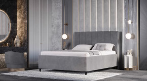 Кровать Оливия 1600 Серый в Мегионе - megion.mebel-tymen.ru | фото