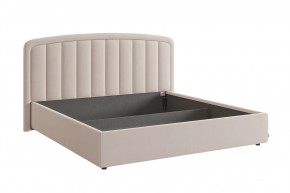 Кровать (каркас) Сиена 2 180х200 см крем (велюр) в Мегионе - megion.mebel-tymen.ru | фото