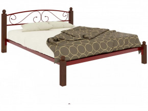 Кровать Вероника Lux красная в Мегионе - megion.mebel-tymen.ru | фото