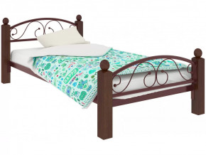 Кровать Вероника Мини Lux Plus коричневая в Мегионе - megion.mebel-tymen.ru | фото