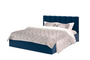 Кровать Элен 1400*2000 мм, велюр NEO 27, синий в Мегионе - megion.mebel-tymen.ru | фото