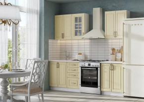 Кухня Лондон 1,6 м, белый/дуб крем в Мегионе - megion.mebel-tymen.ru | фото