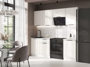 Кухня Николь 2,1м (Холст белый) в Мегионе - megion.mebel-tymen.ru | фото