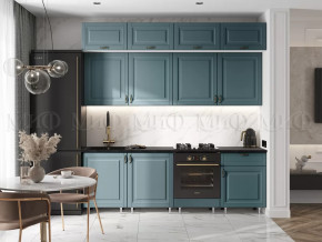 Кухня Престиж 2,4м (Браш Блю) в Мегионе - megion.mebel-tymen.ru | фото