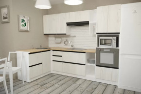 Кухонный гарнитур Амели мега прайм 1500х2700 мм в Мегионе - megion.mebel-tymen.ru | фото