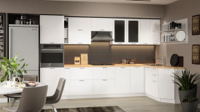 Кухонный гарнитур «Габриэлла» №2 Белый/Сноу в Мегионе - megion.mebel-tymen.ru | фото