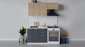 Кухонный гарнитур «Гранита» длиной 160 см в Мегионе - megion.mebel-tymen.ru | фото