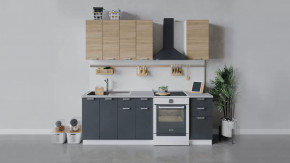 Кухонный гарнитур «Гранита» длиной 160 см в Мегионе - megion.mebel-tymen.ru | фото