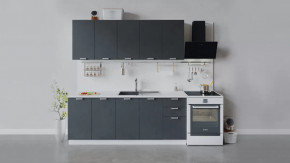 Кухонный гарнитур «Гранита» длиной 200 см в Мегионе - megion.mebel-tymen.ru | фото