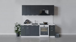 Кухонный гарнитур «Гранита» длиной 220 см в Мегионе - megion.mebel-tymen.ru | фото