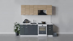 Кухонный гарнитур «Гранита» длиной 220 см в Мегионе - megion.mebel-tymen.ru | фото