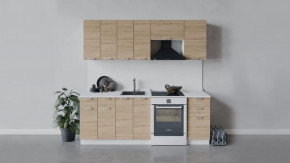 Кухонный гарнитур «Гранита» длиной 220 см в Мегионе - megion.mebel-tymen.ru | фото