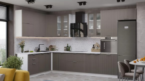 Кухонный гарнитур «Кимберли» №11 Белый, Муссон в Мегионе - megion.mebel-tymen.ru | фото