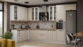 Кухонный гарнитур «Лина» №5 Белый, Крем в Мегионе - megion.mebel-tymen.ru | фото