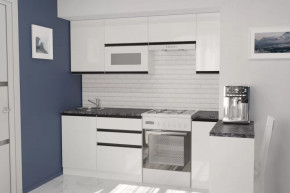 Кухонный гарнитур Лотос ультра 2000 мм в Мегионе - megion.mebel-tymen.ru | фото