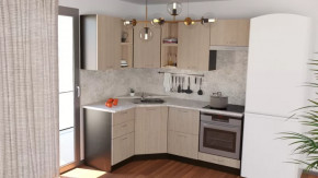 Кухонный гарнитур Надежда оптима 4 1400*2000 мм в Мегионе - megion.mebel-tymen.ru | фото